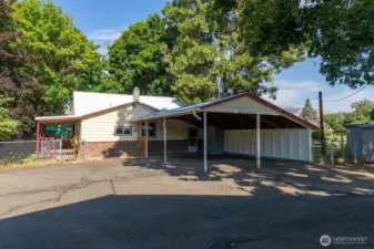 2 Bedroom / 2 Bth. Carport attached to home for 2 Vehicles.
