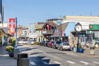 Front Street in downtown