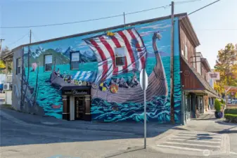 Mural in downtown