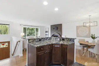 Warm, inviting space for friends and family to connect.