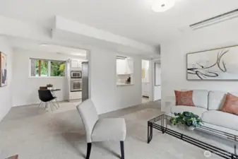 Ideal setup for guests or a private suite.