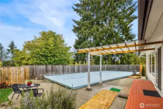 $40,000 credit for the full-price buyer to refurbish or reimagine the covered pool!