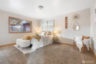 Nicely sized rooms have plenty of space for all your furniture.