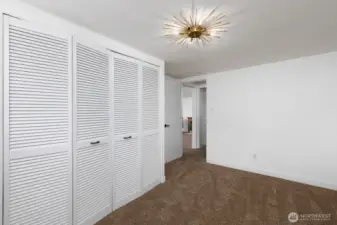BEDROOM 3 WITH LARGE CLOSET