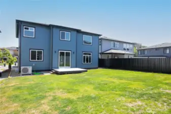 Spacious garden with endless potential — plenty of room for entertaining, gardening, or creating your dream outdoor retreat. A true blank canvas ready for your personal touch.