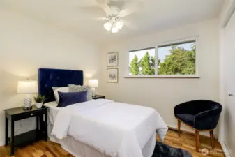 Third bedroom has 2 closets