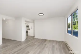 View of dining area.