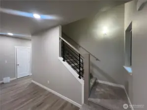 Entry with stairs to 2nd level & 3 bedrooms