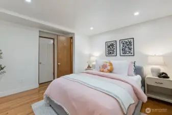 Light and bright spacious bedrooms