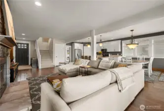 Open Living area
