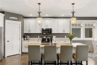 Large Kitchen island