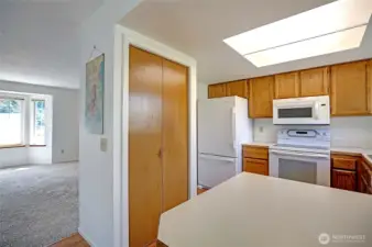 Who doesn't love a kitchen with a nice sized pantry!