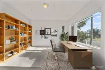 office main level (Virtually Staged)
