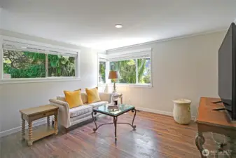 Living area on main