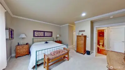 Main-level bedroom