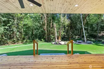 Private Back Deck