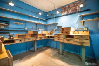 Inside shop