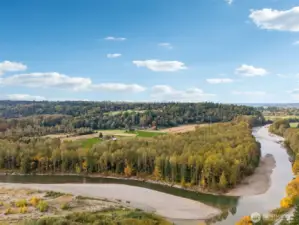 On the East and North side the Property borders S, Stillaguamish River...