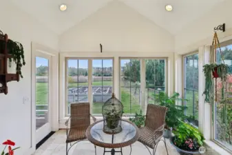 Special Sunroom with access to Exterior Patiio.