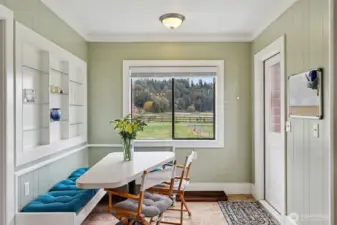 Eating Nook in Kitchen...