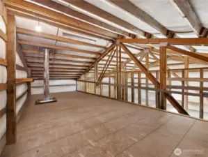 This is the loft area.