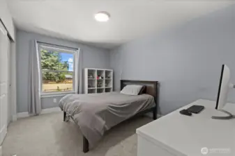 Plenty of space in these bedrooms.