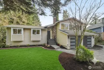 The grass has been enhanced with AI