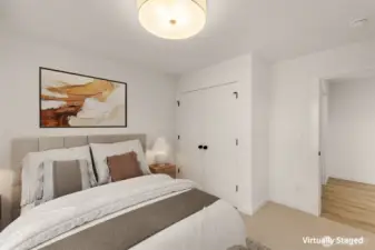 3rd Bedroom or flexible space for guests, a home office, or creative use.