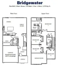 Bridgewater marketing floor plan