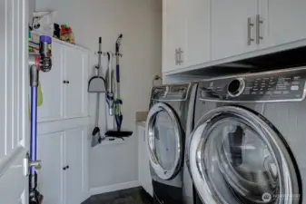 Upscale front-load washer and dryer included with home!