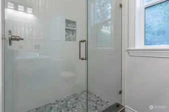 Stylish main floor bathroom