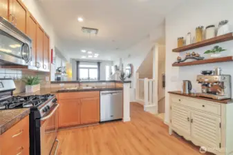 Kitchen with Eating Area