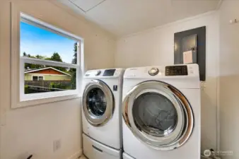 Laundry on main level