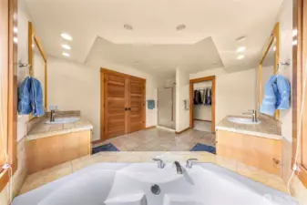 Spa like bathroom