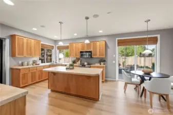 Kitchen and breakfast nook