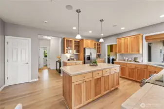 Kitchen from breakfast nook