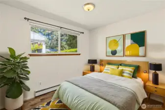 Virtually Staged Bedroom 2