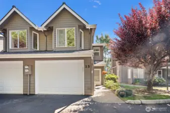 Welcome home. Parkside townhomes Unit #15.