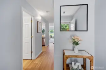 Front entryway.
