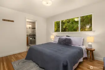 Primary bedroom suite