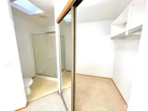 Primary Bath Walk-in Closet