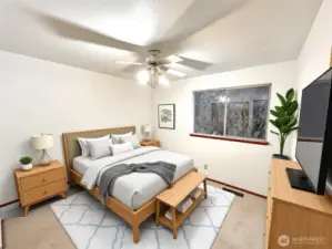 Upstairs bedroom 3-Virtual Stage