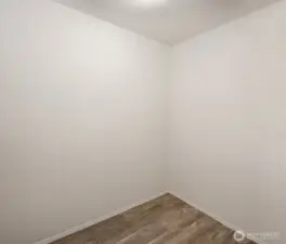 Walk-in Pantry that is big enough to be a den.