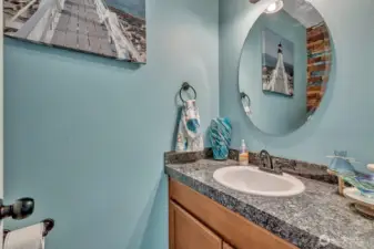 Cute half bath