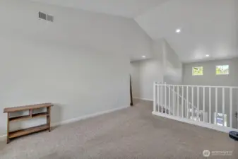 Great loft at the top of the stairs