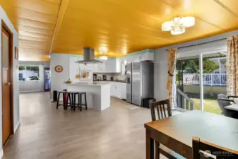 LVP flooring in this spacious manufactured home!