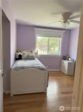3rd spacious bedroom upstairs
