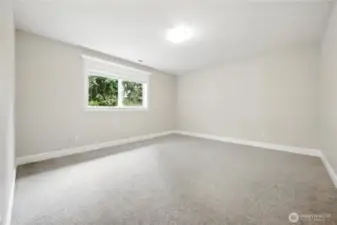 Bonus room downstairs w/brand new carpet