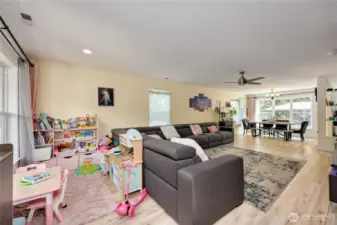 Open floor plan