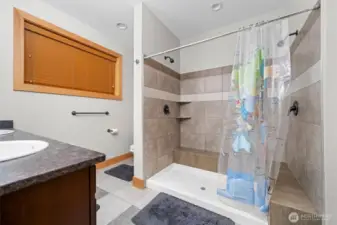 Primary bedroom en-suite.